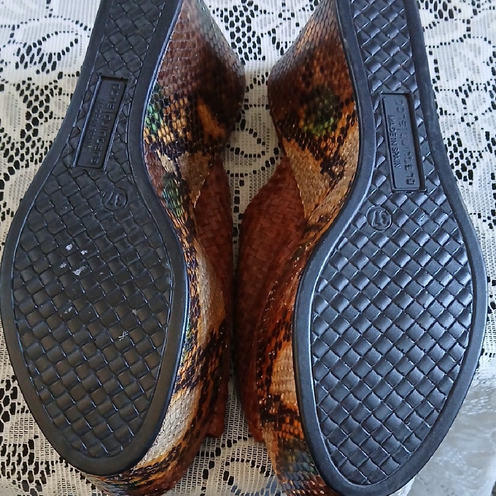 Pons Quintana Brown Woven Mules - Picture 6 of 9